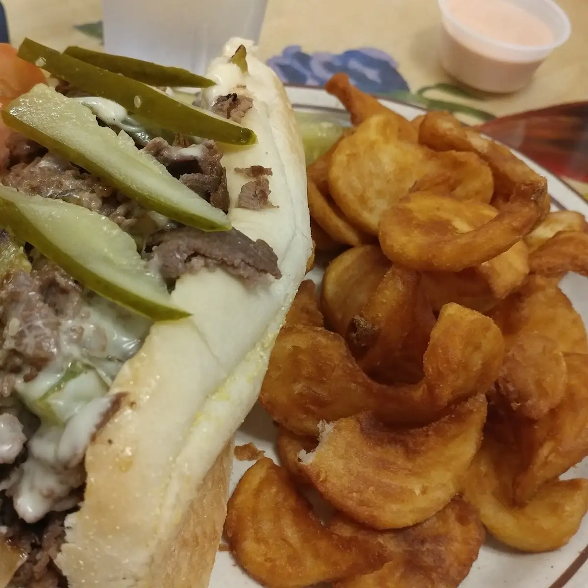 Philly Cheese Steak with Veg