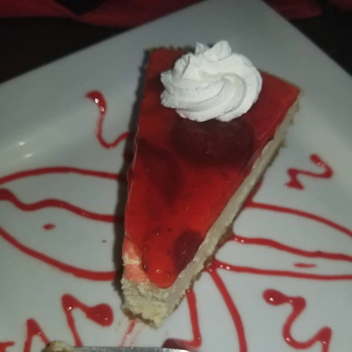 Cream Cheese Cake with Topping