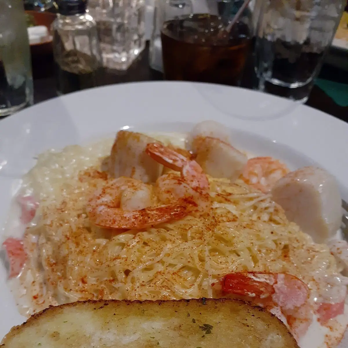 Seafood Alfredo