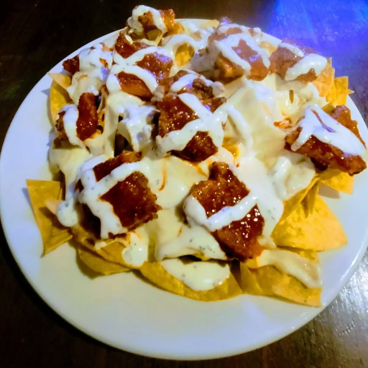 Buffalo Chicken Nachos