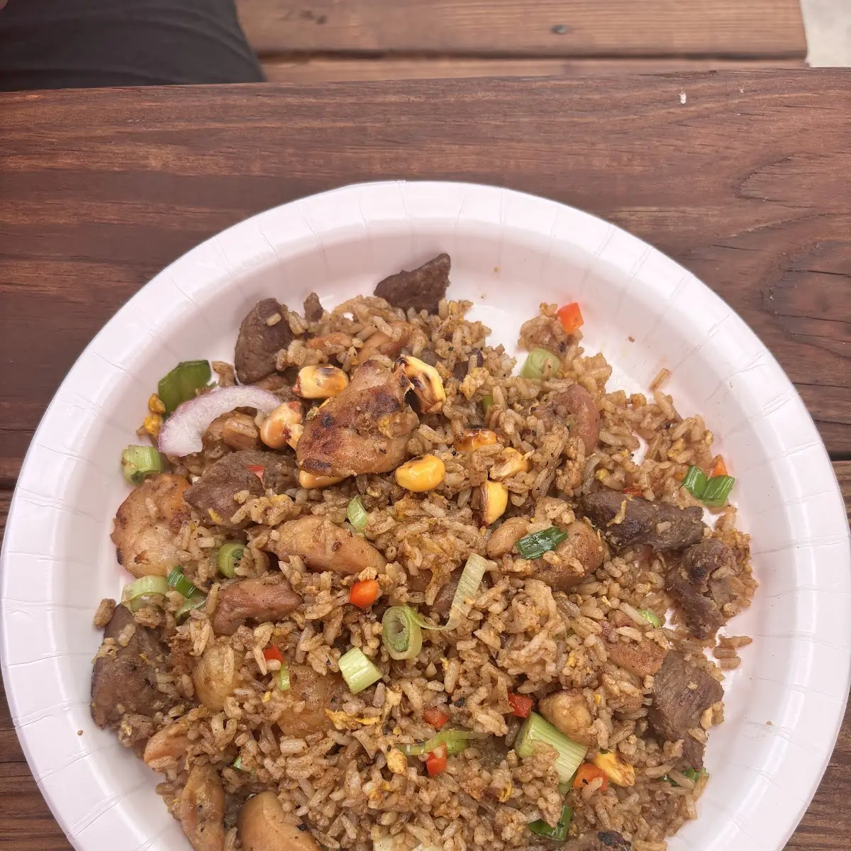 Arroz Chaufa with Meat