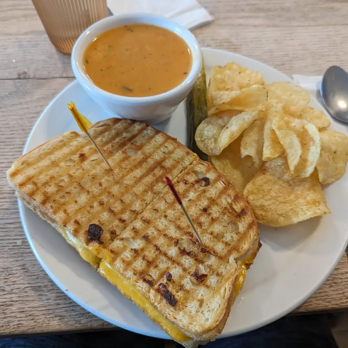 Grilled Cheese & Tomato Soup