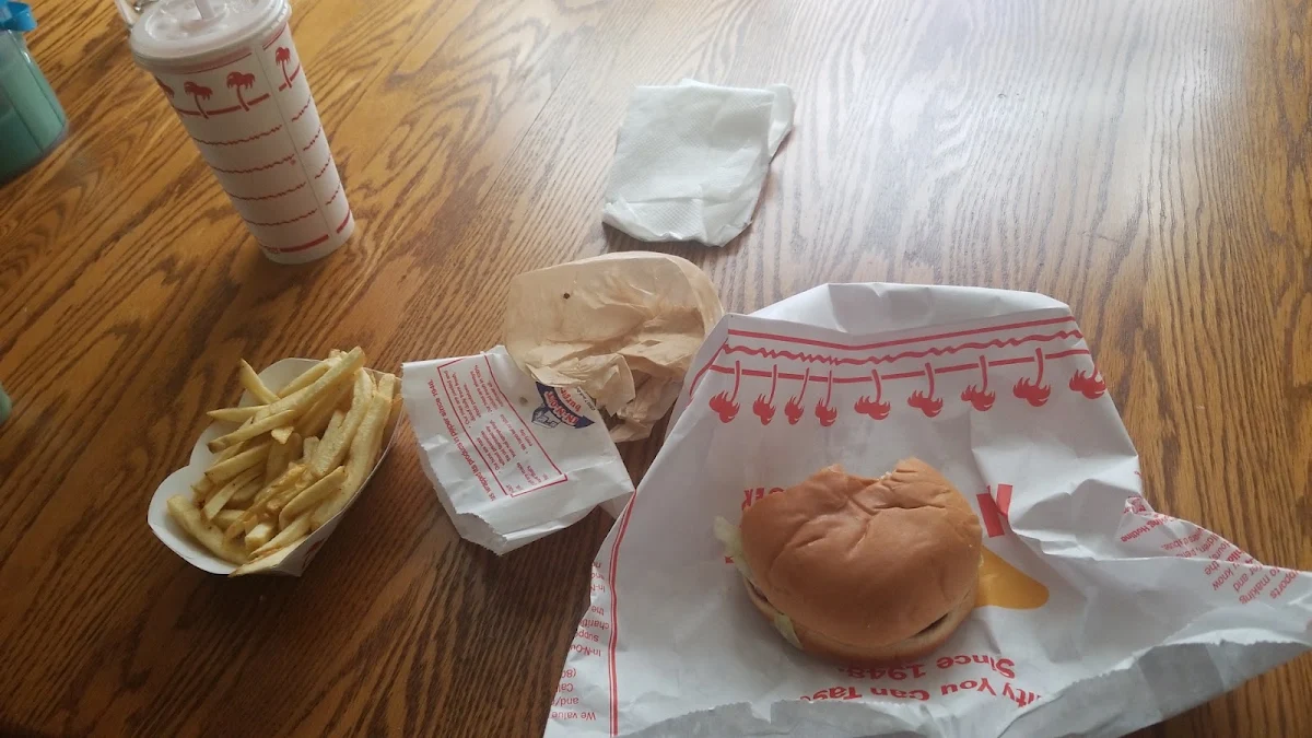 Classic Burger and Fries