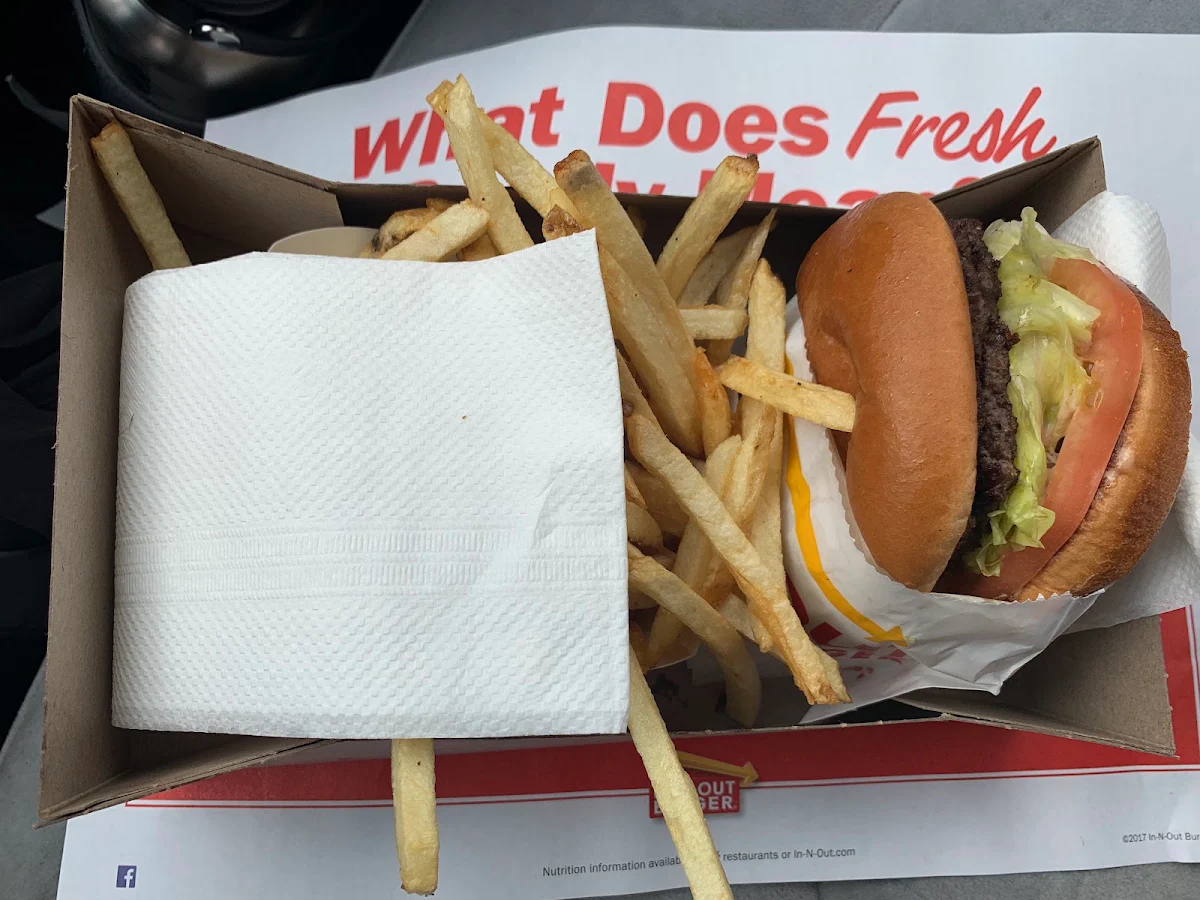 Hamburger French Fries