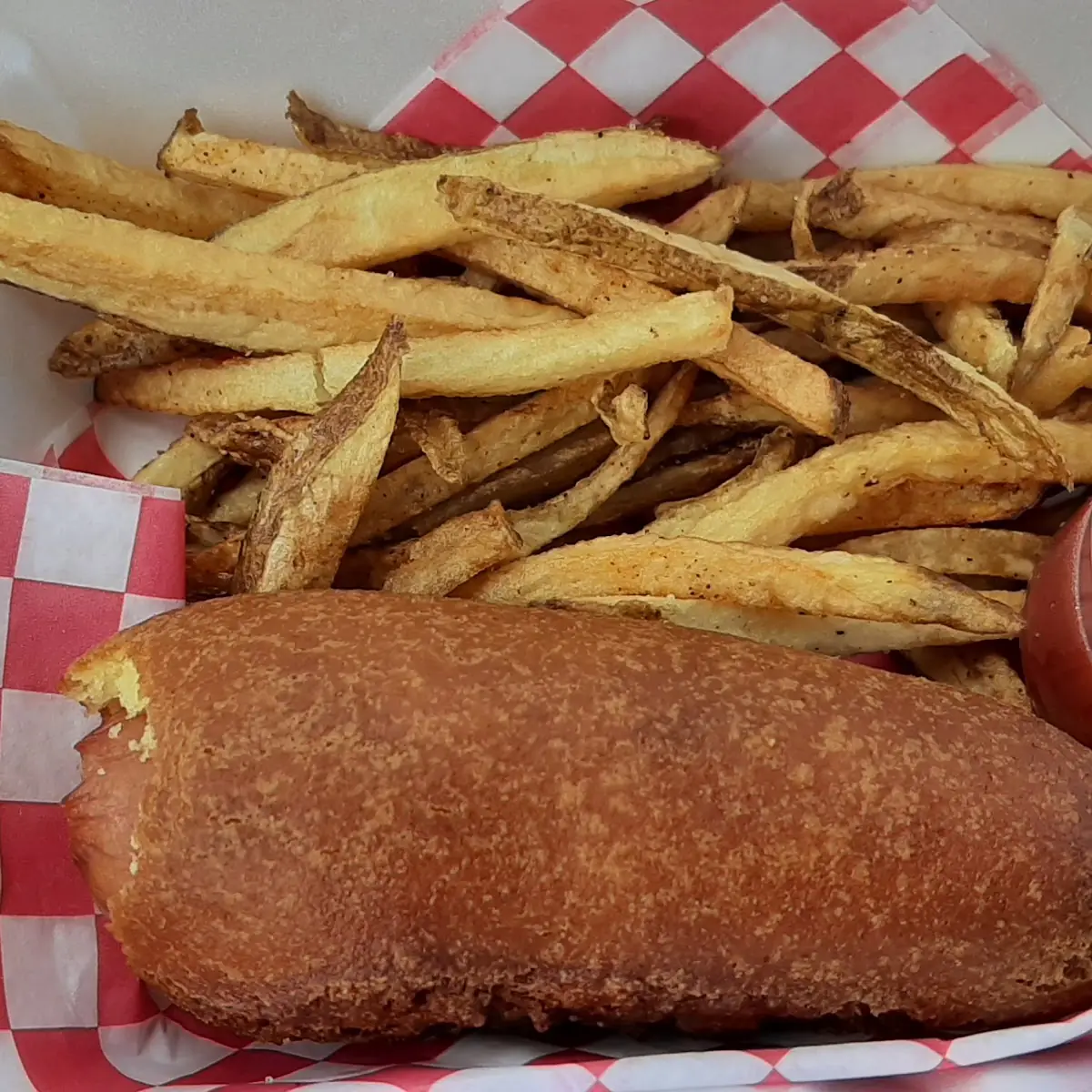Hand Dipped Corn Dog