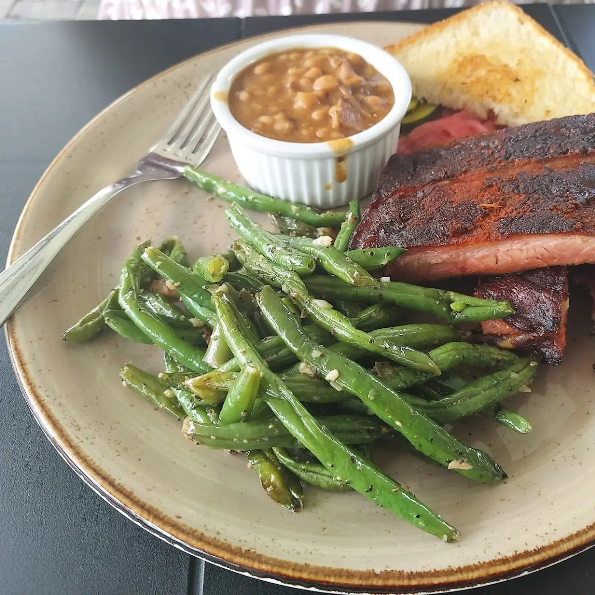 Bacon Garlic Green Beans