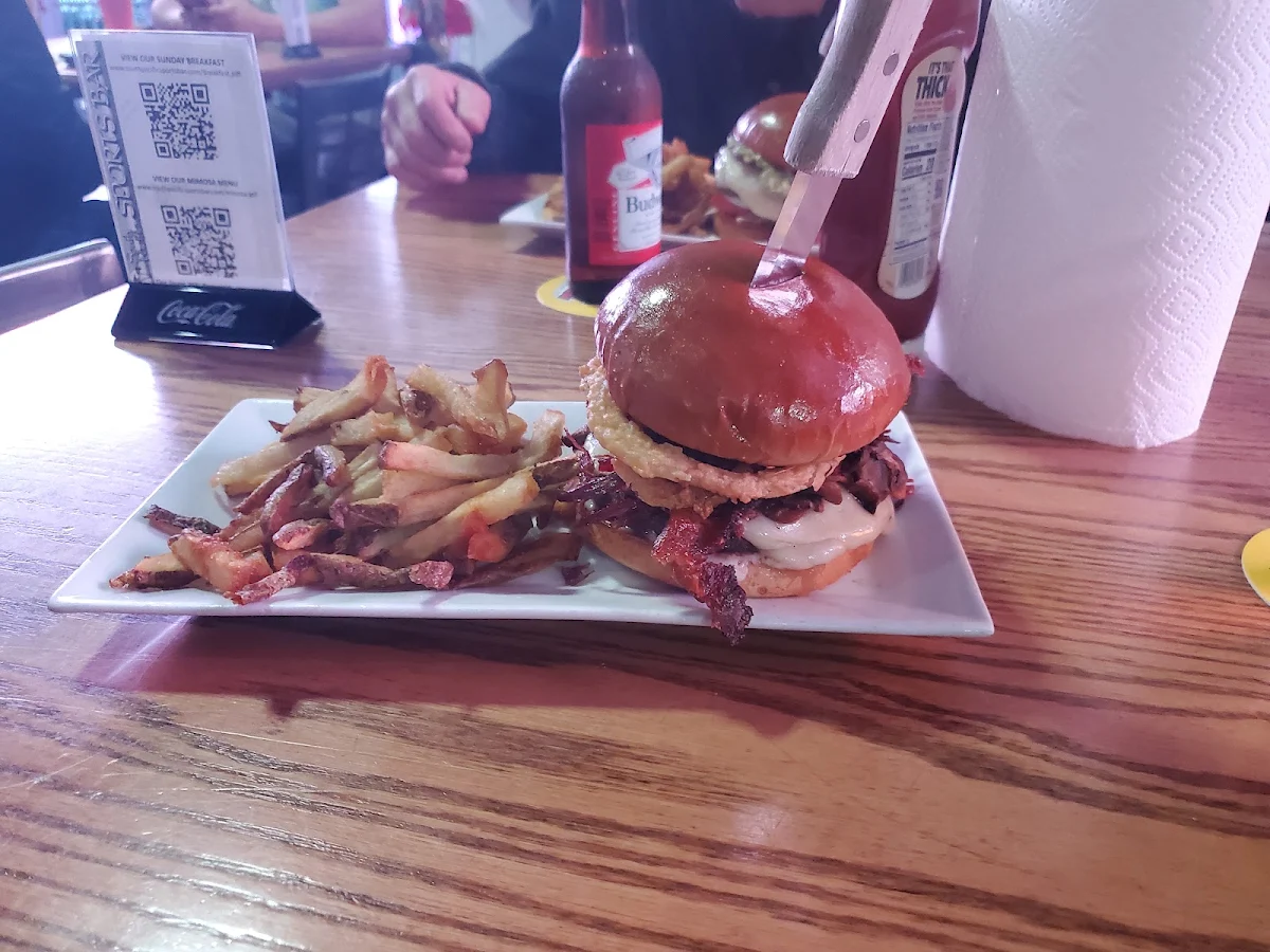 Mushroom Swiss Burger