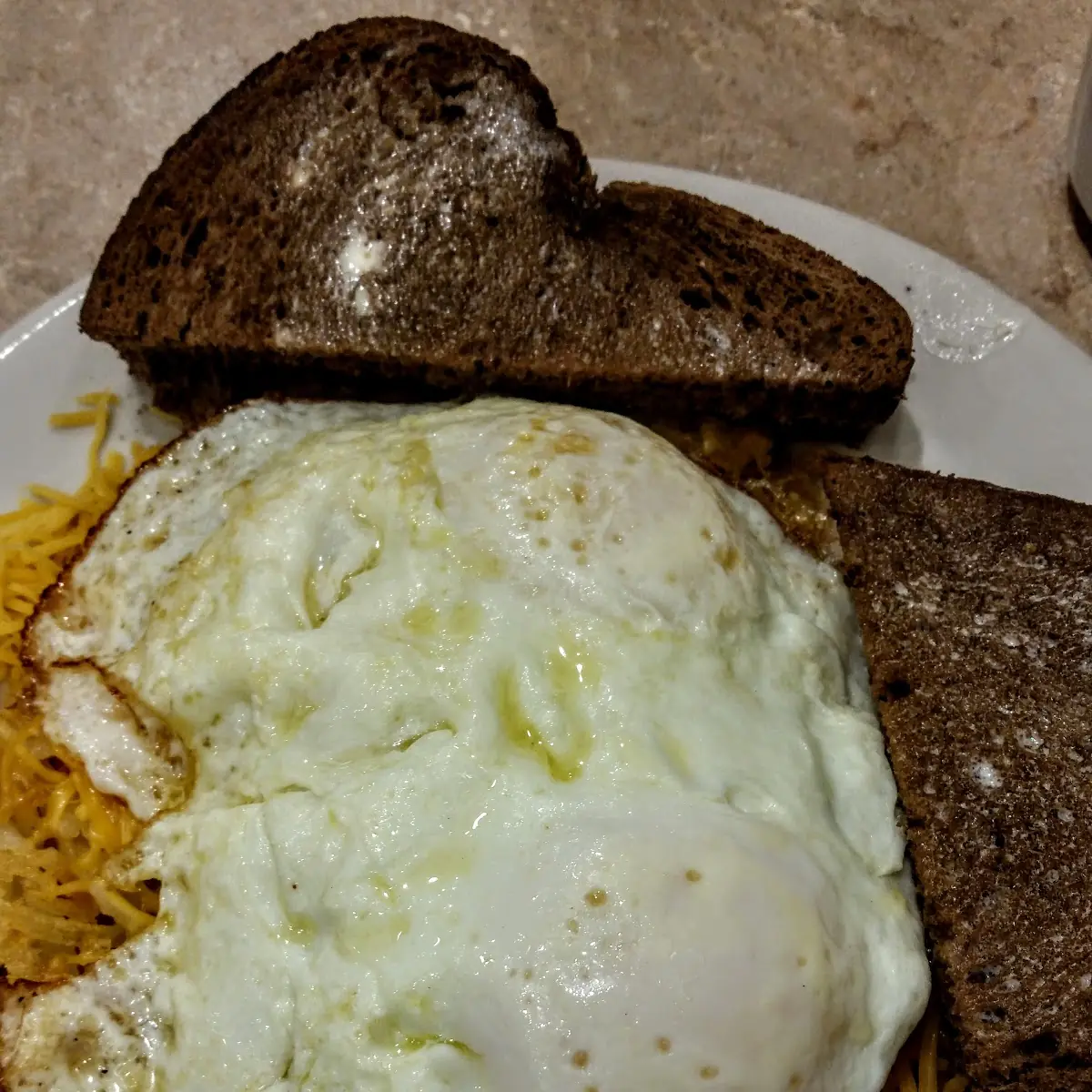 Two Eggs Toast & 2 Hashbrown Patties