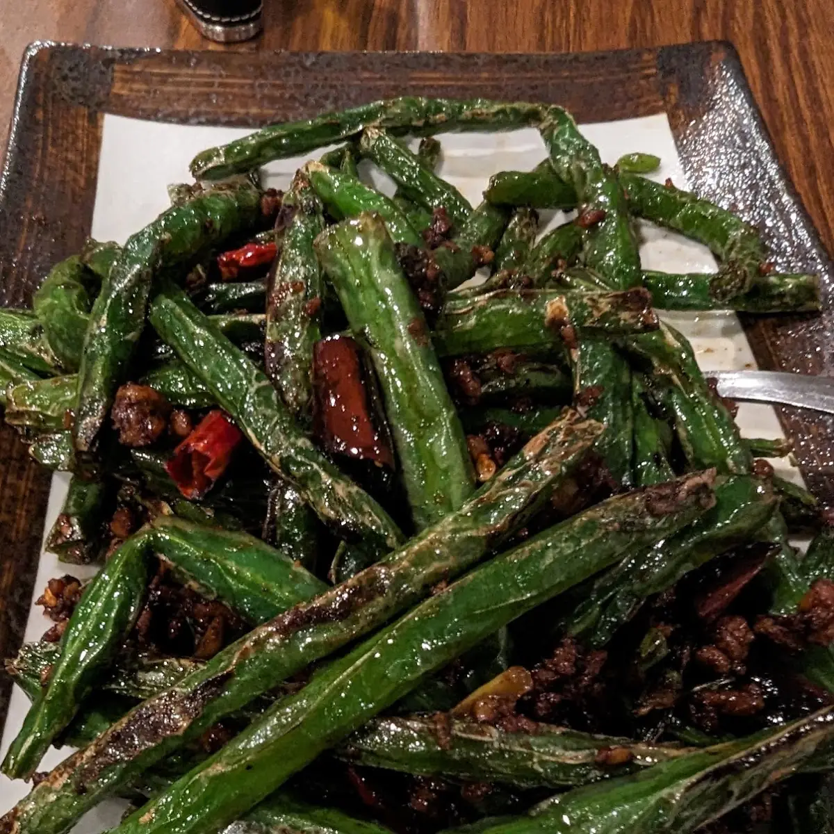 Double Stir-Fried Green Beans
