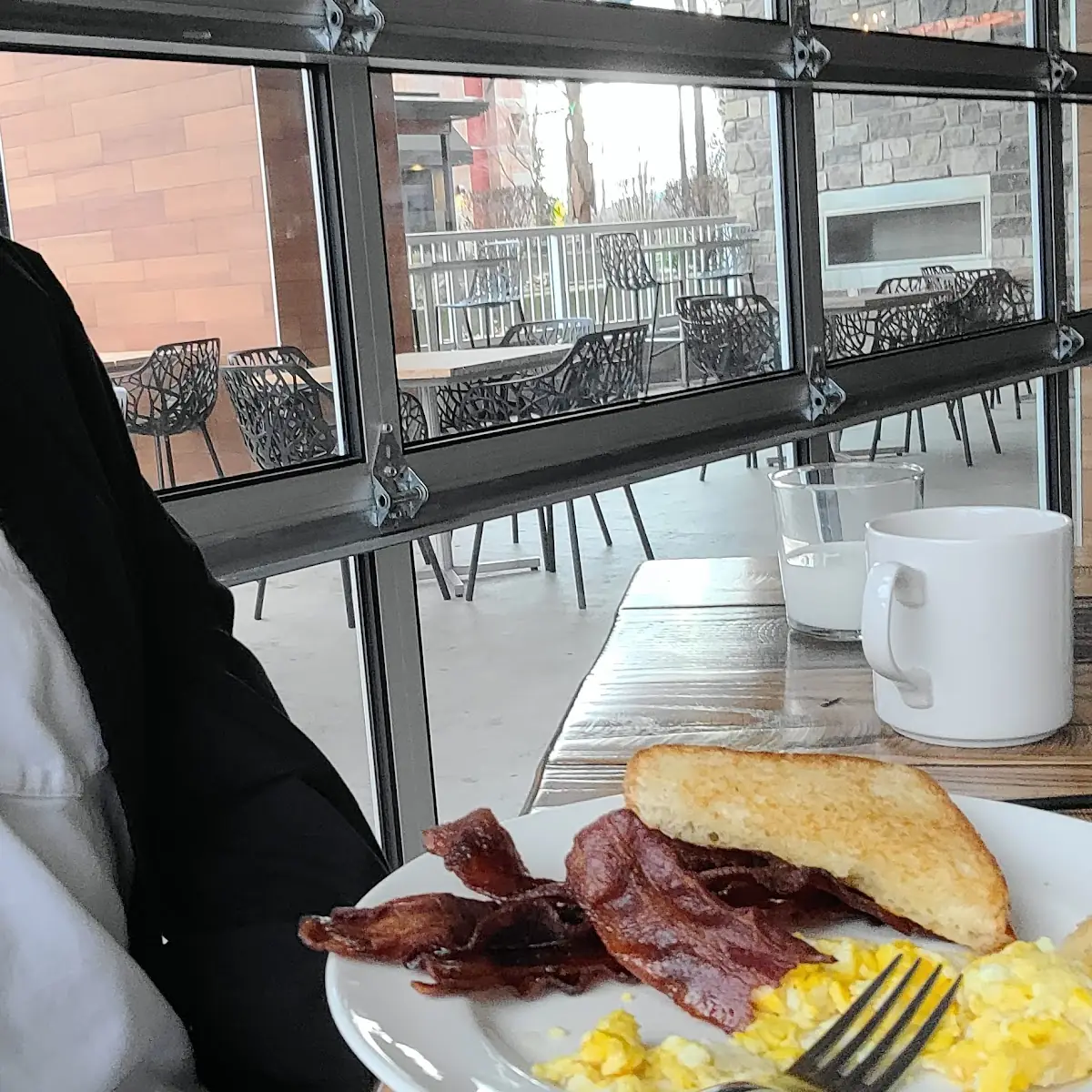 Bacon Sausage Toast