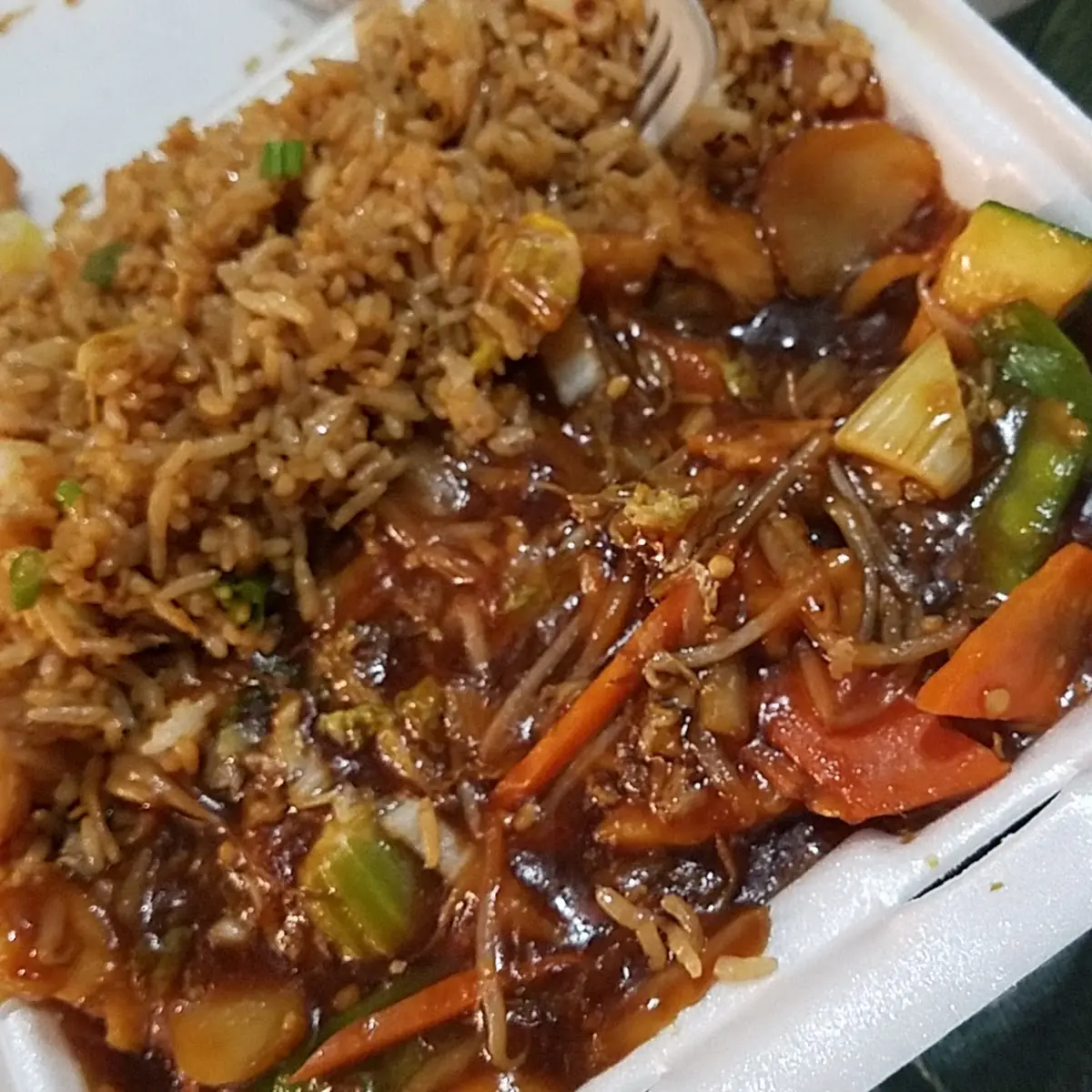 Chicken Chop Suey Lunch Special