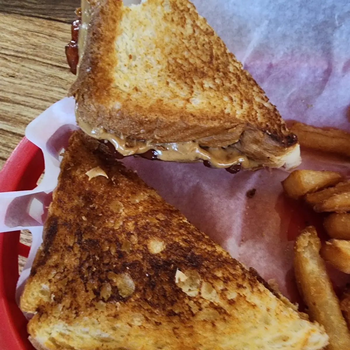 Fried Peanut Butter and Jelly