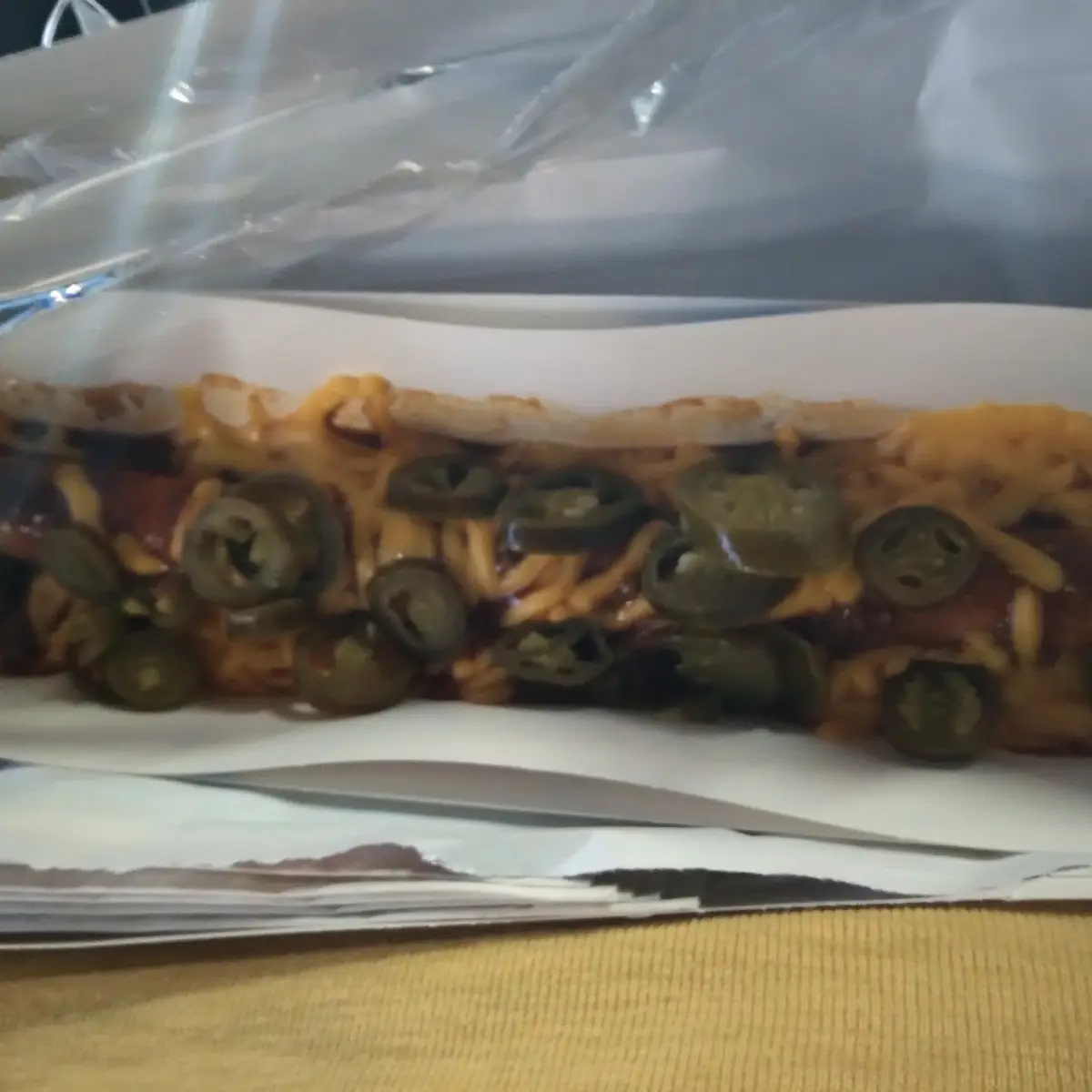 Foot Long Hot Dog