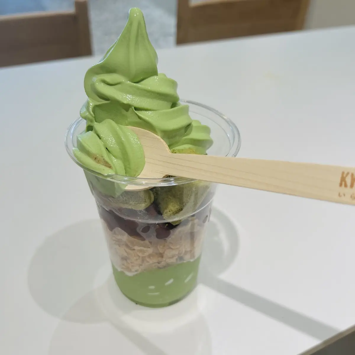Matcha Soft Serve Sundaes