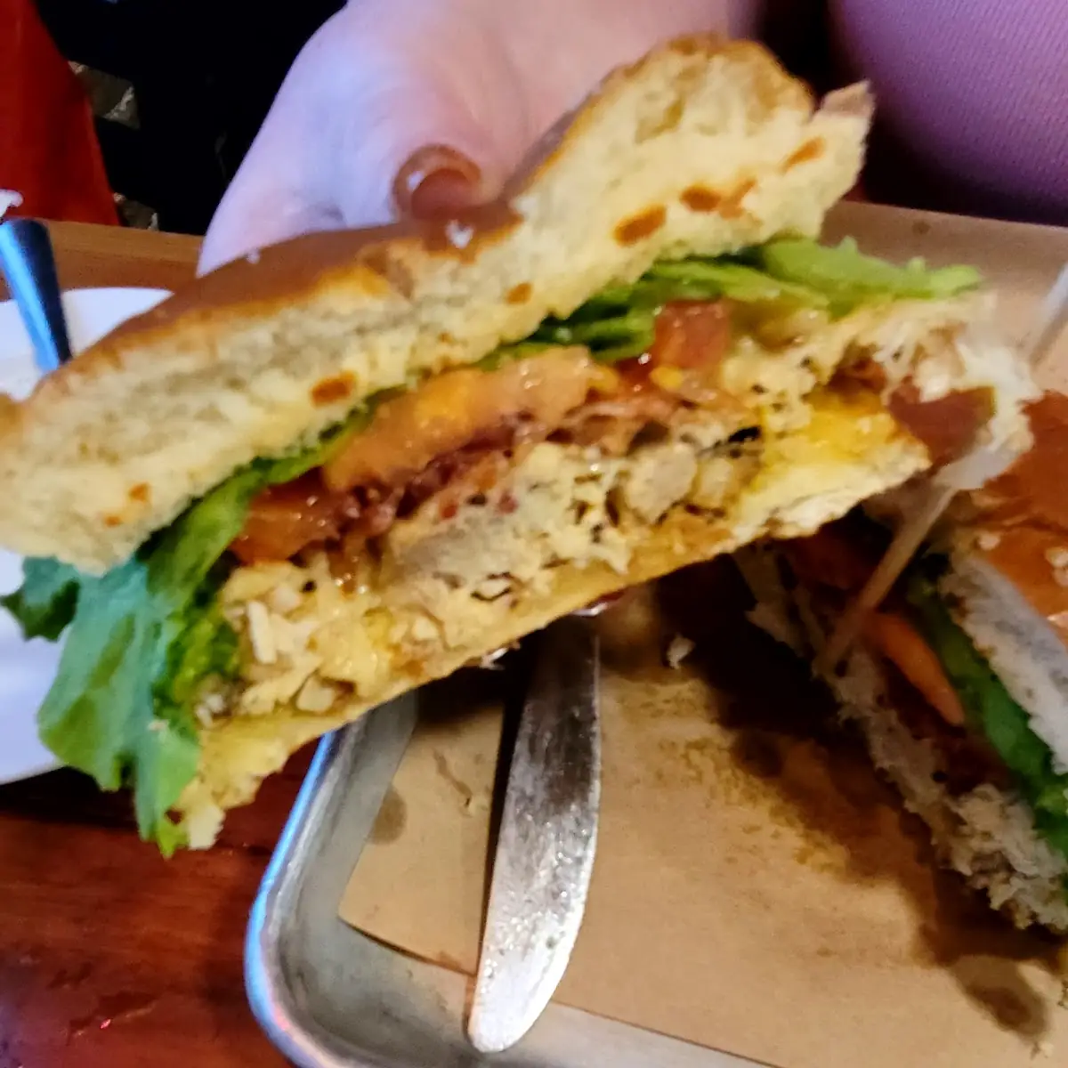 Pulled Chicken Sandwich