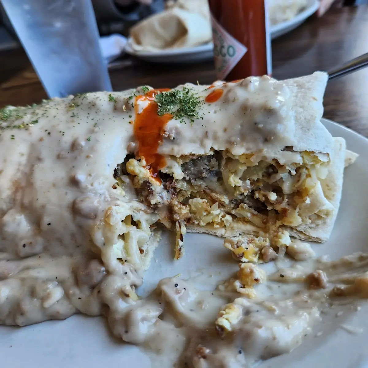 Biscuits & Gravy Mealrito