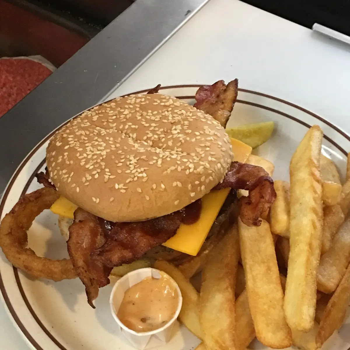BBQ Cheddar Burger