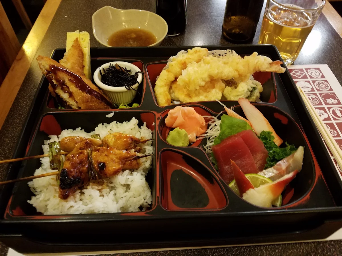 Lunch Sashimi Bento Box