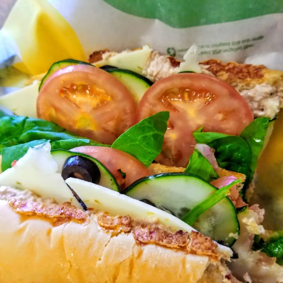 Tuna Salad Sub with Vinagrete