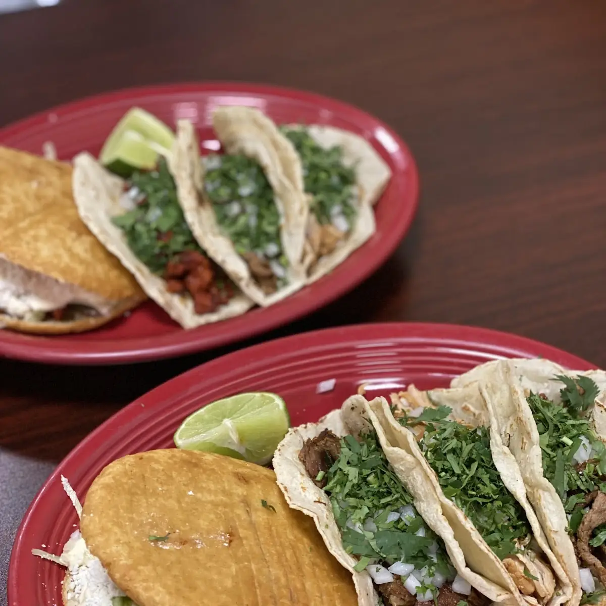 Tacos and a Gorditas