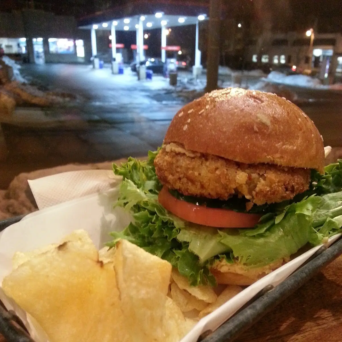 Falafel Burger