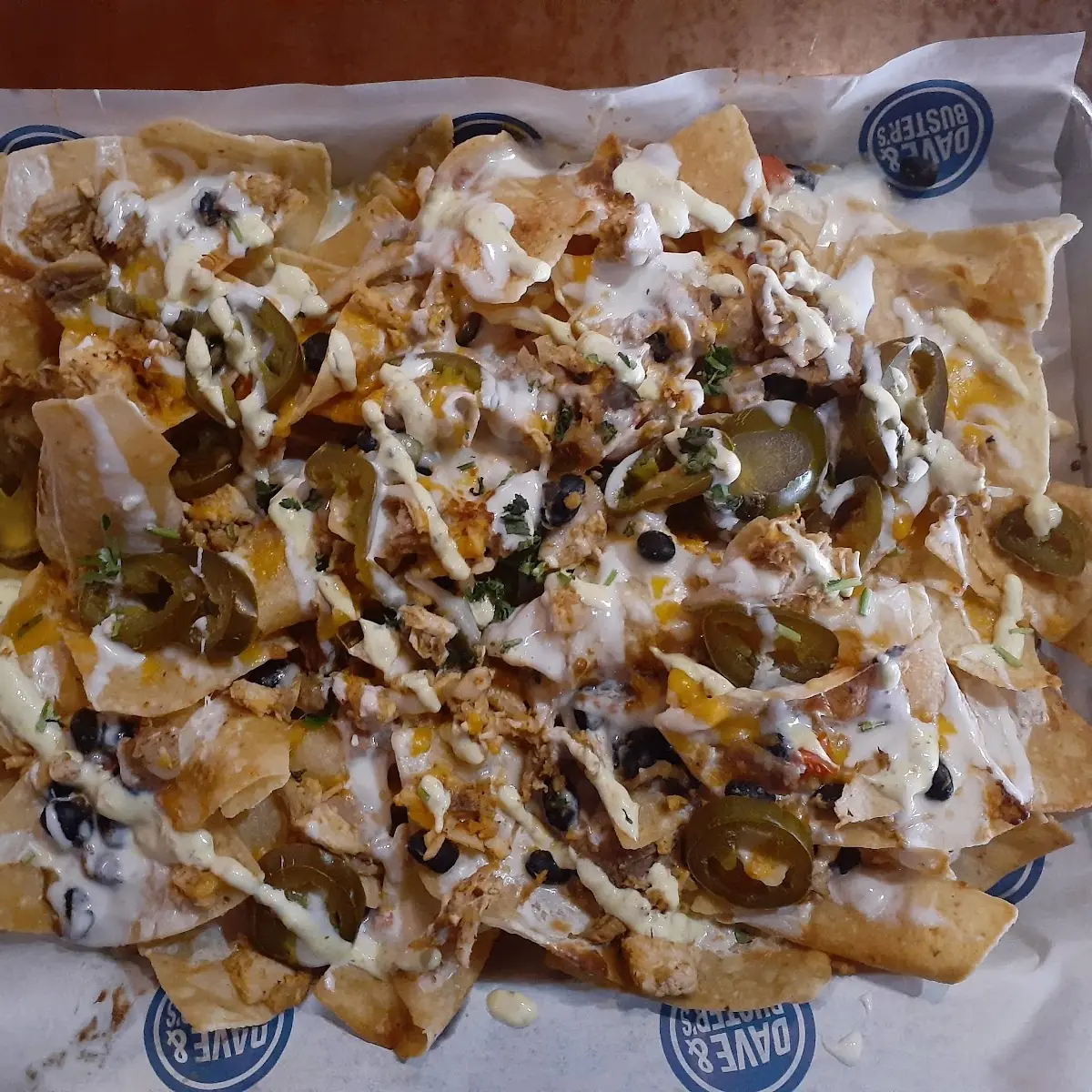 Asian Chicken Wonton Nachos