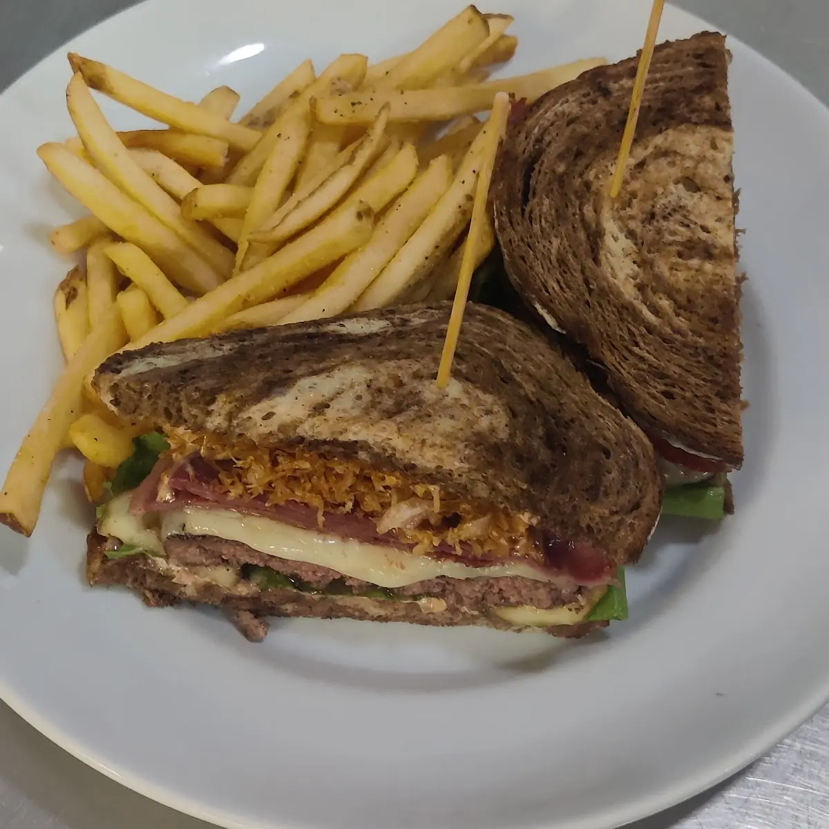 Reuben Patty Melt