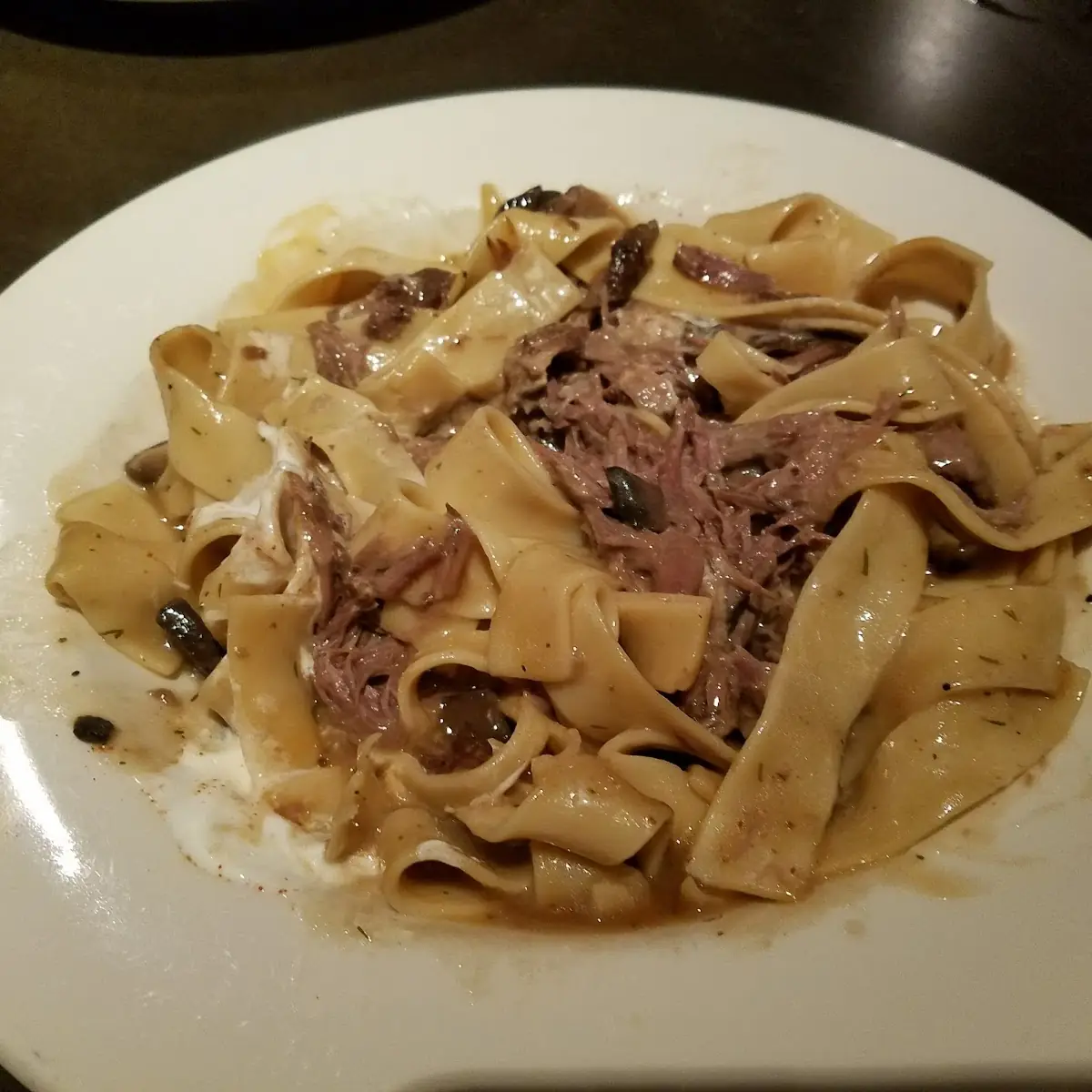 Short Rib Stroganoff