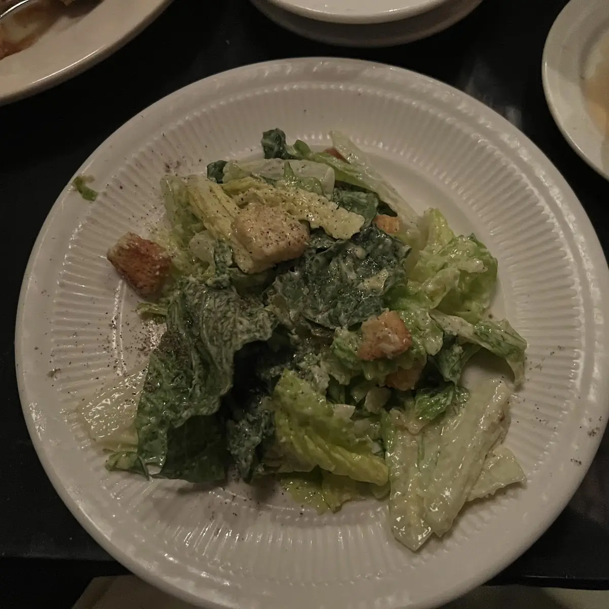 Caesar Salad with Croutons