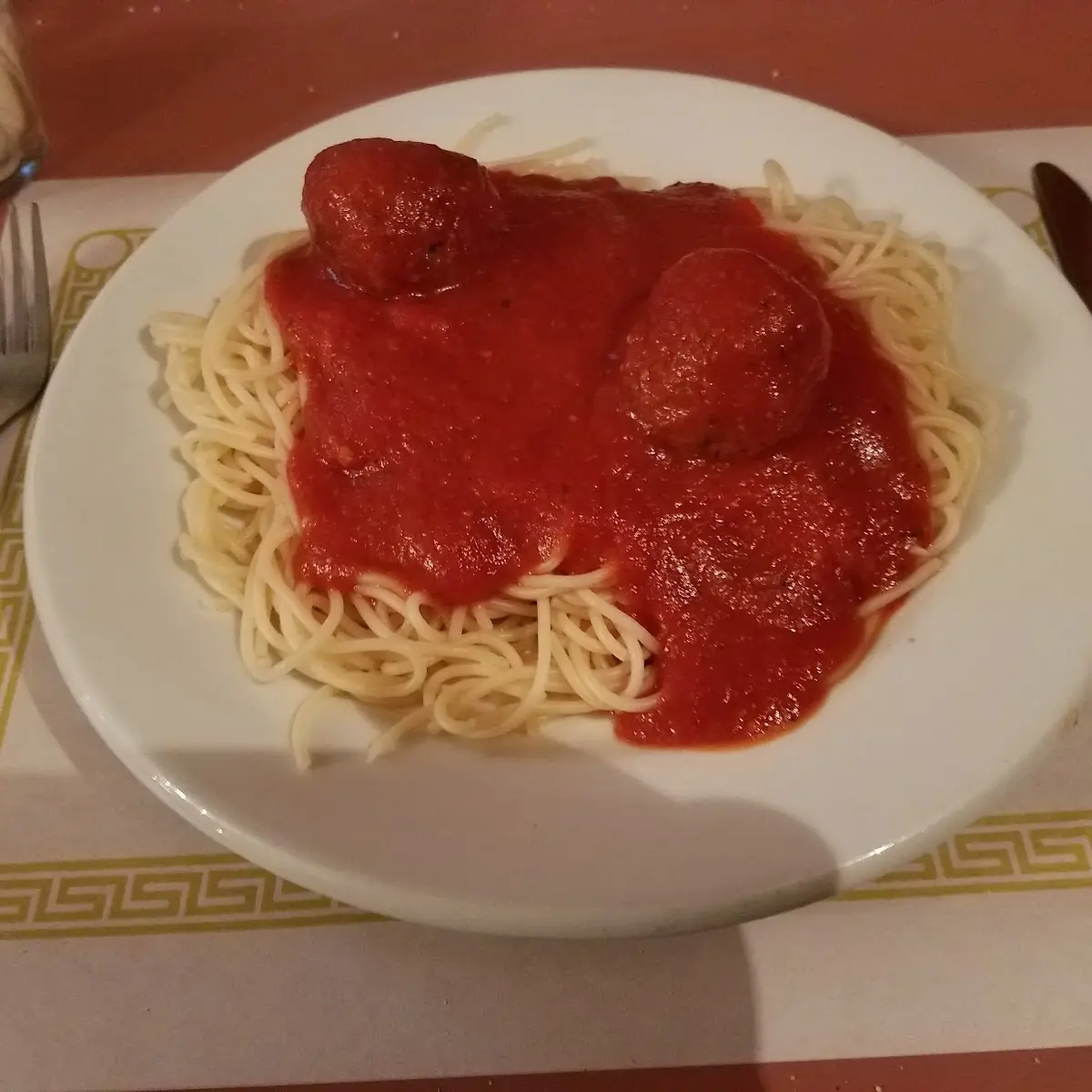 Spaghetti and Meatballs
