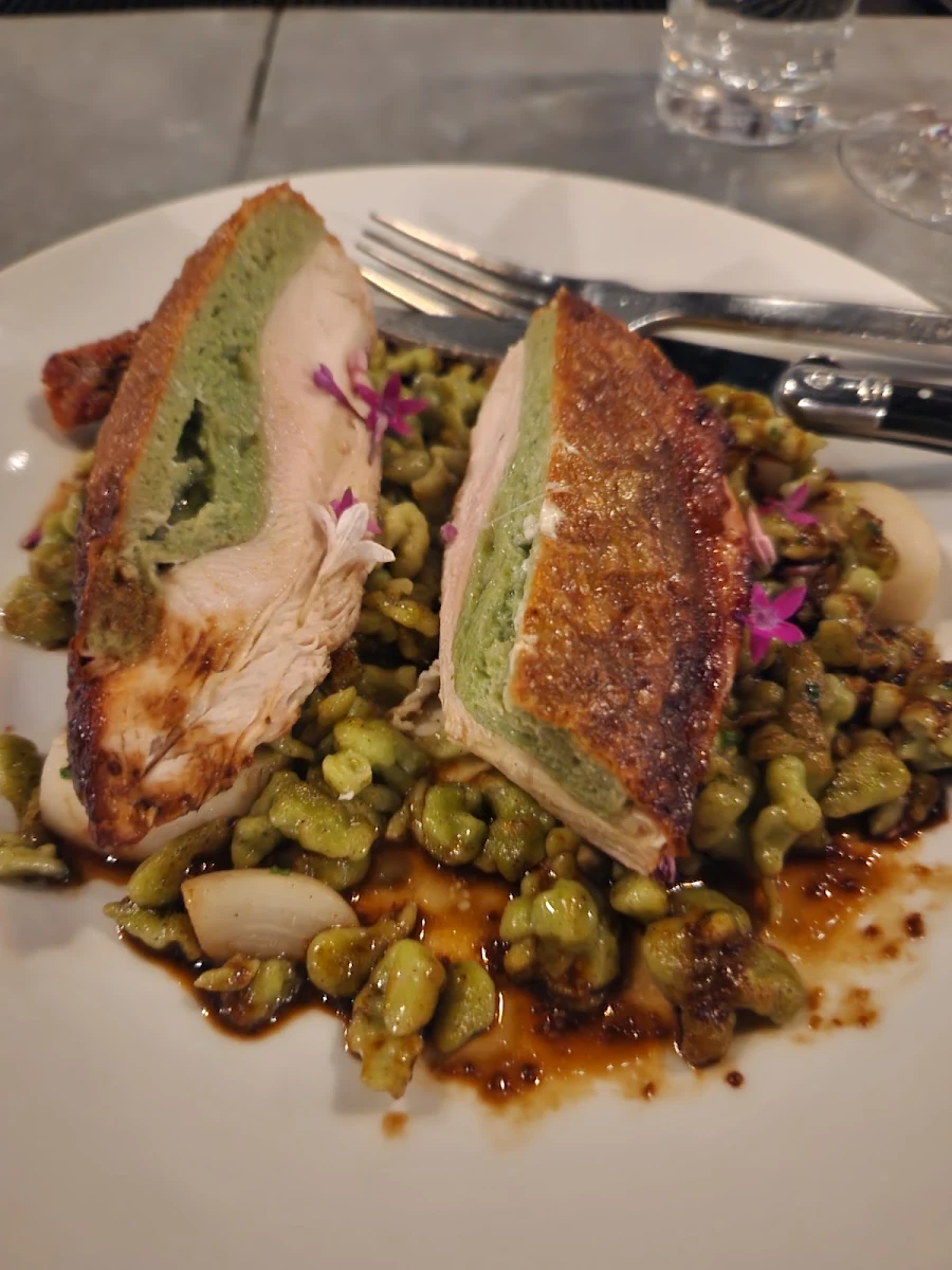 Roasted Chicken Farci
