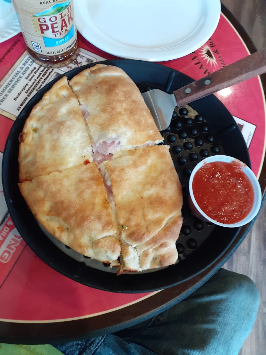 Ham and Cheese Calzone
