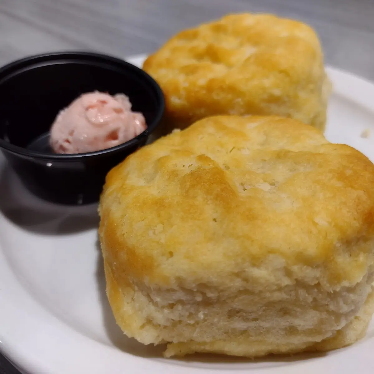 Buttermilk Biscuit with Raspberry Butter