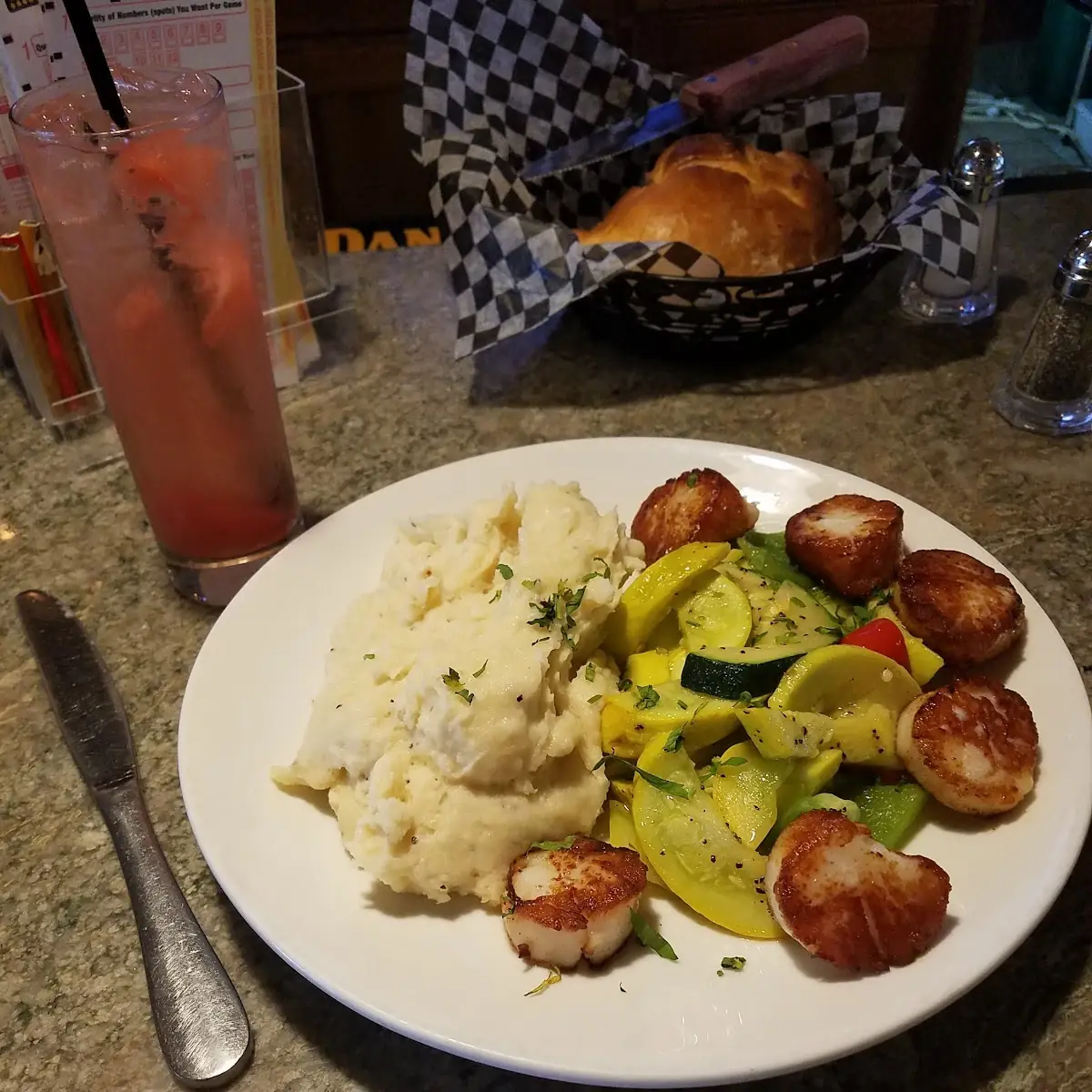 Pan Seared Scallops