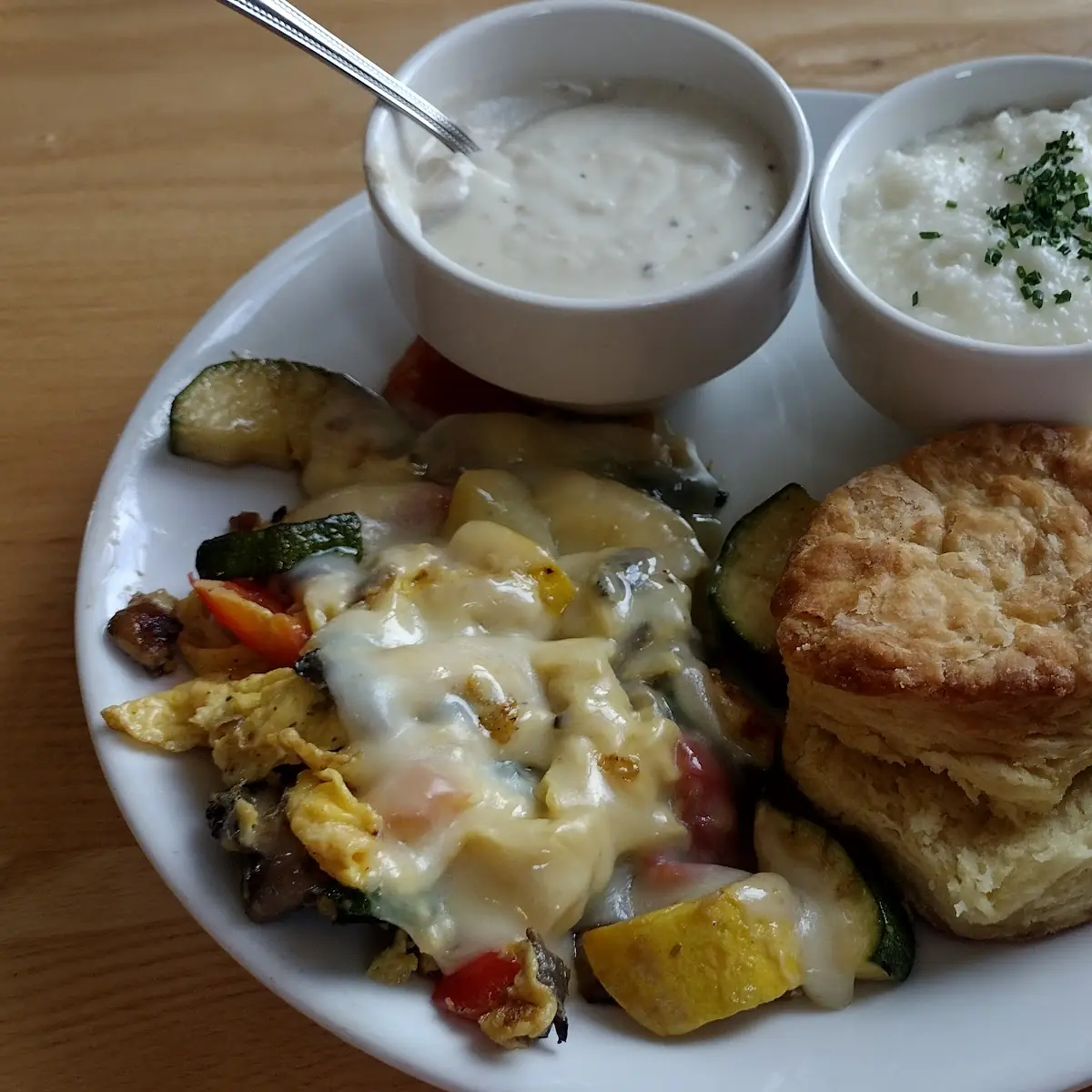 Buttermilk Biscuits & Gravy
