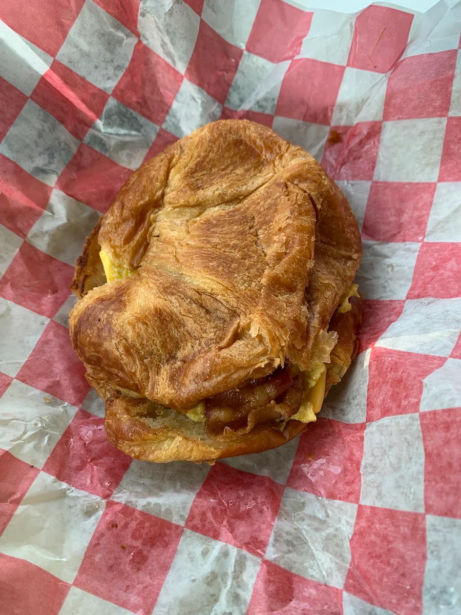 Bacon Egg Cheese Croissant
