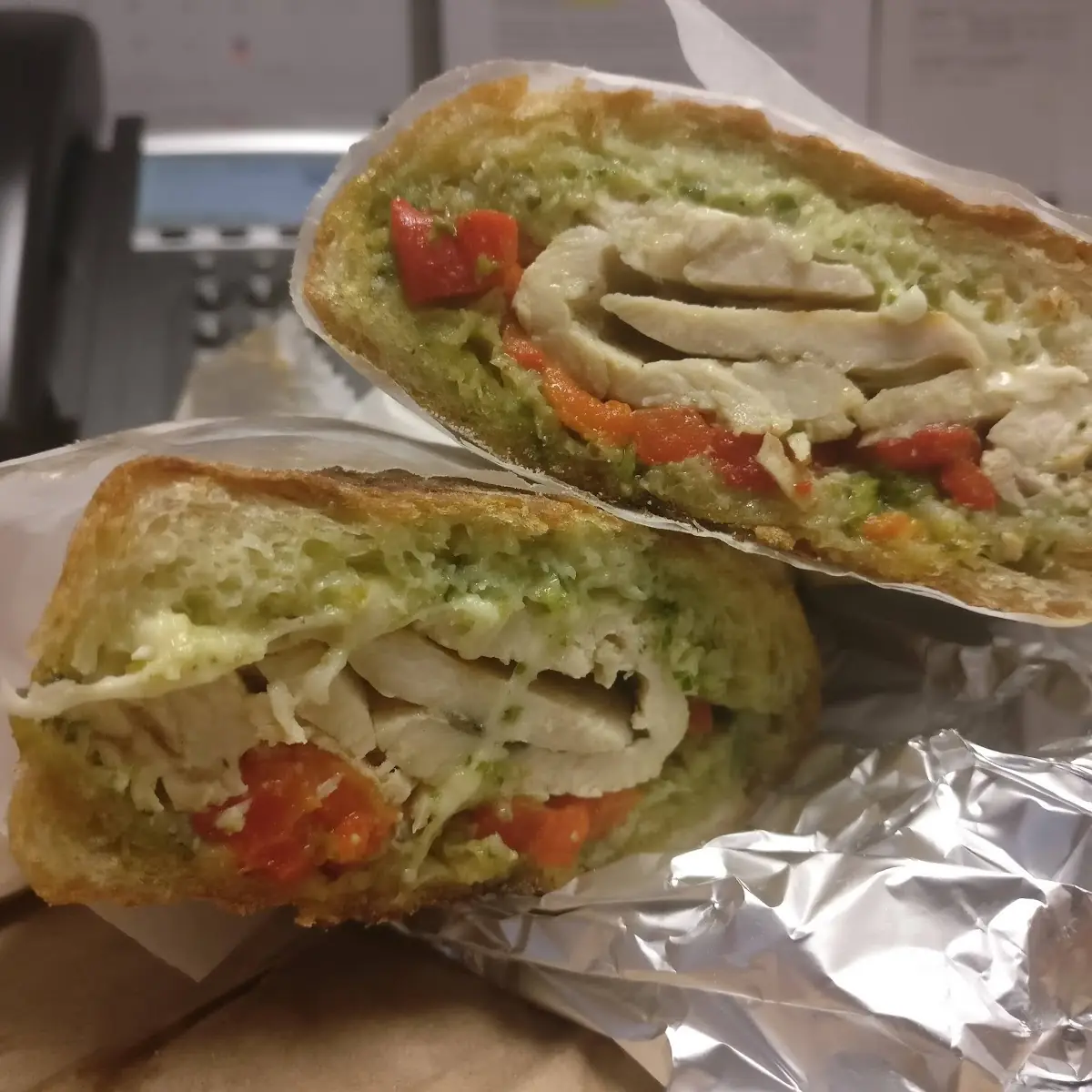 Chicken Pesto Panini