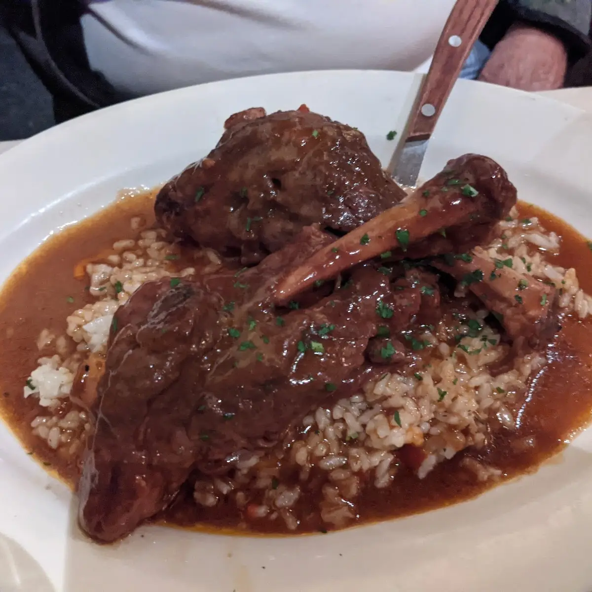Lamb Shank Risotto