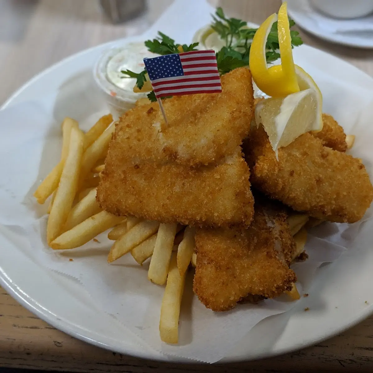 Kids Plate (1 Piece Fish and Chips)