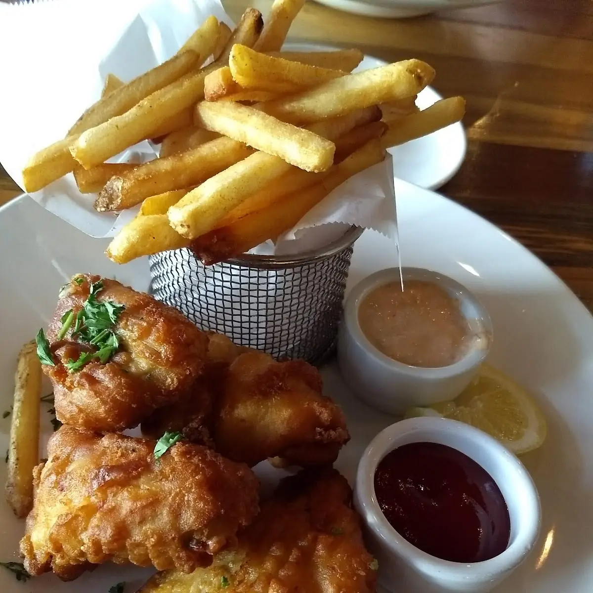 Salmon Fish & Chips