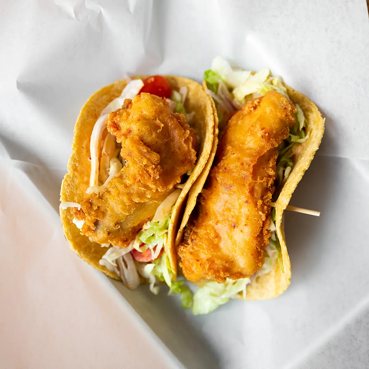 Tempura Shrimp Tacos