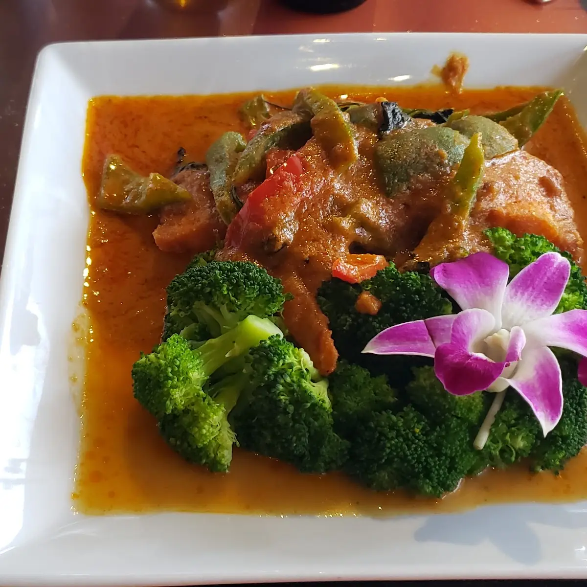 Salmon Panang Curry