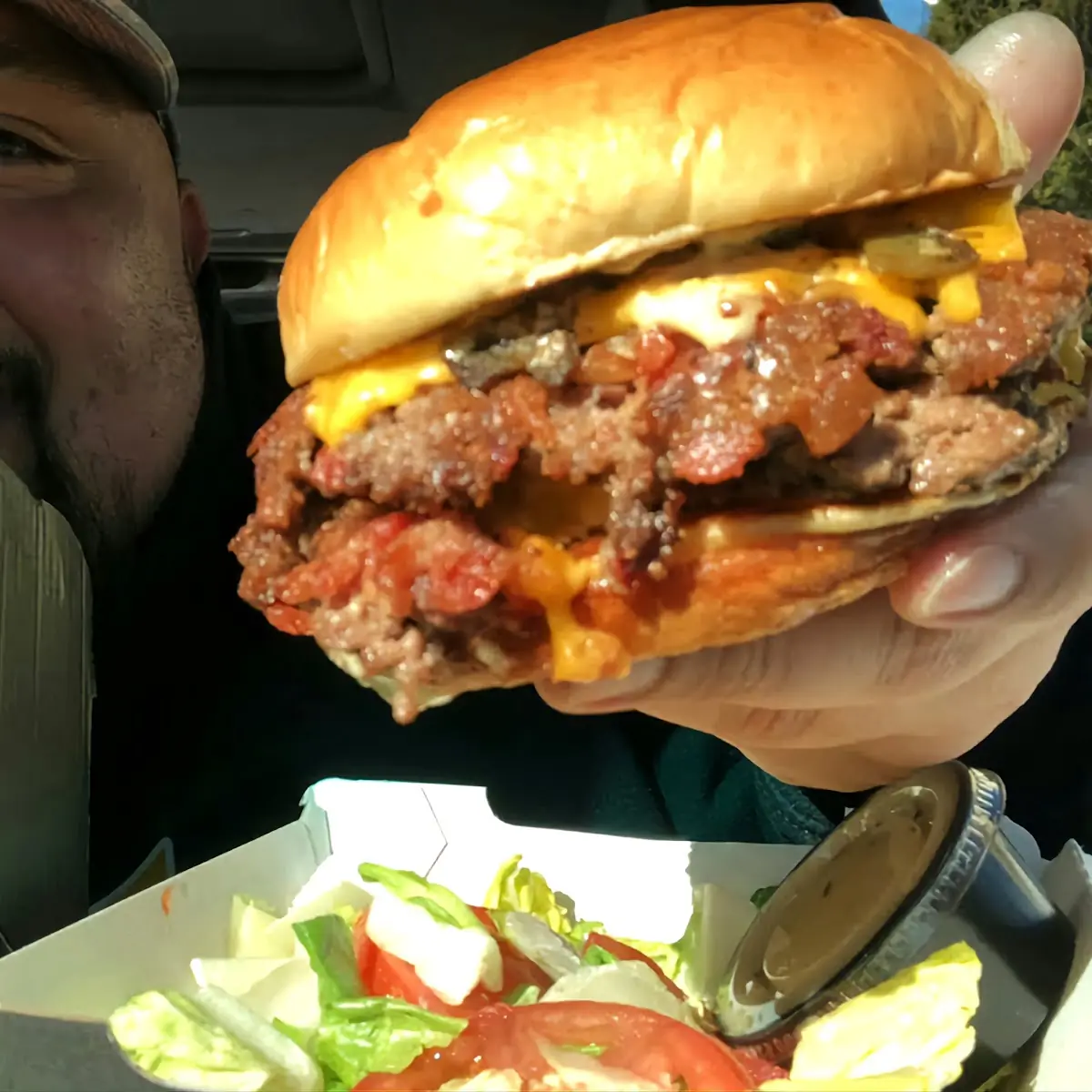 Hatch Smash Burger