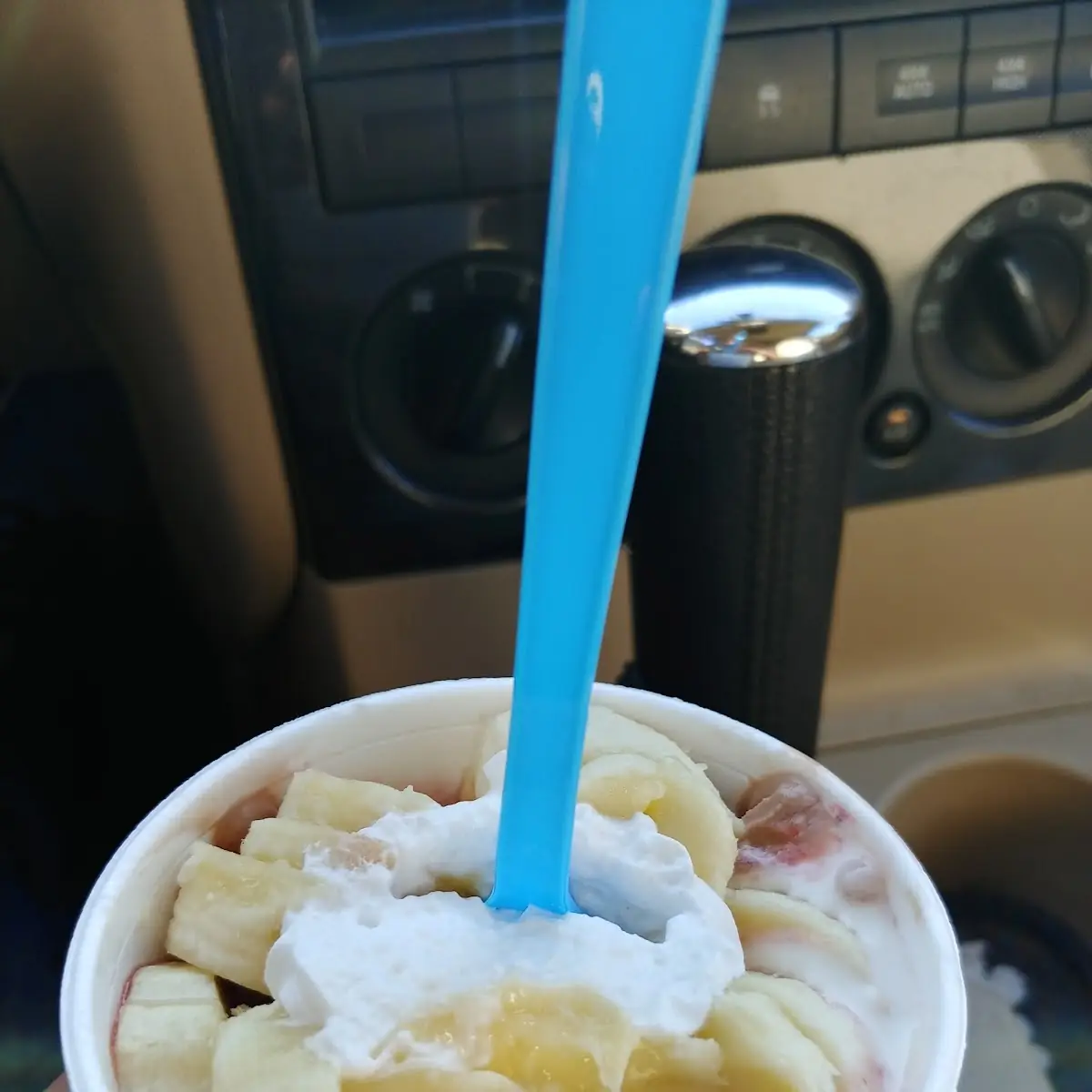 Upside Down Banana Split