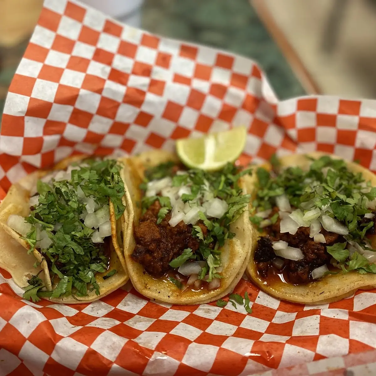 Chicken Tacos and Chicken Tomale