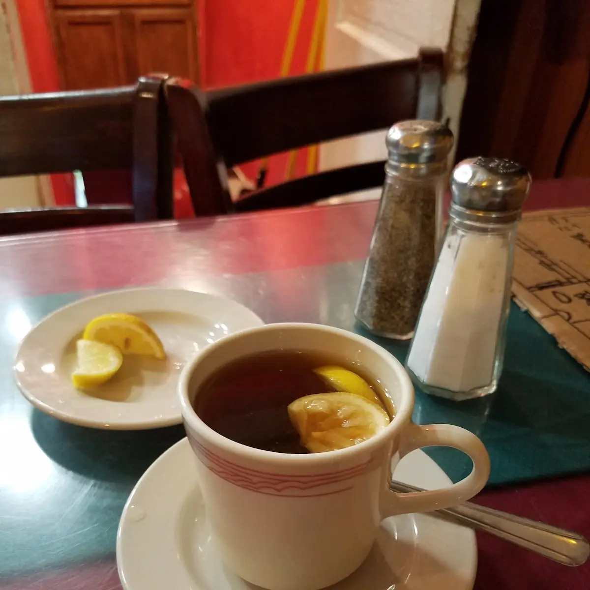 Hot Mint Tea