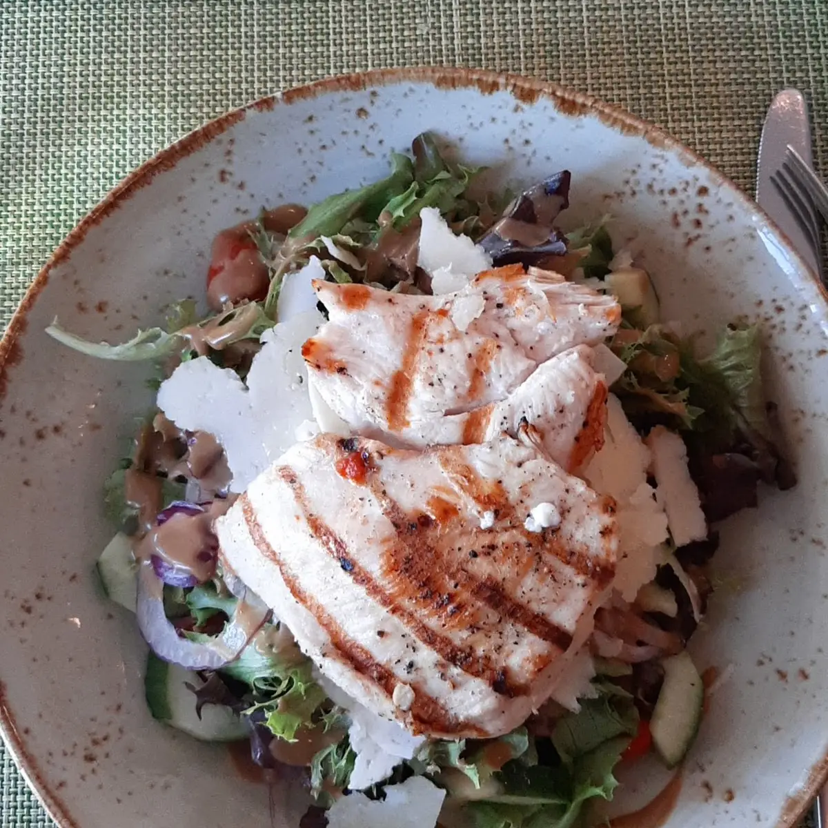 Garden Salad with Chicken