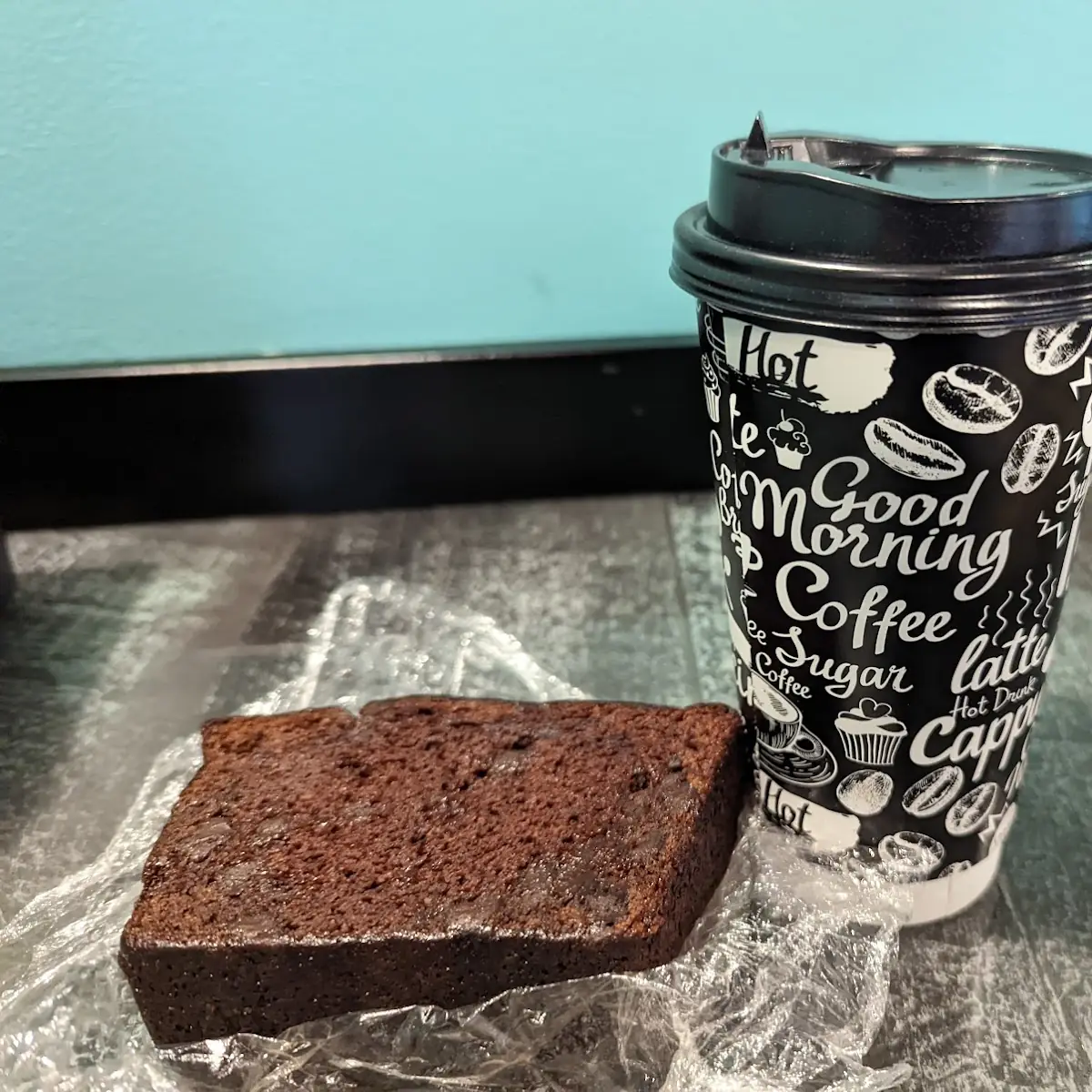 Chocolate Banana Bread & a Large Jump Start Coffee