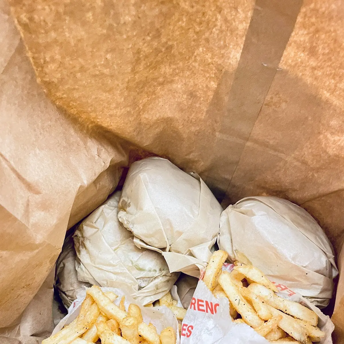 Classic Burger and Fries