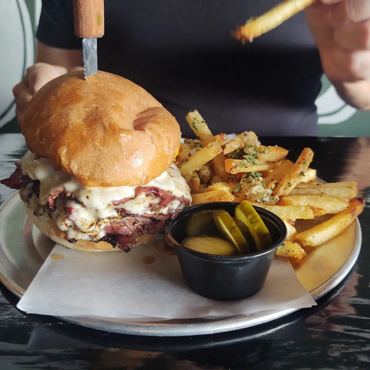 The Pastrami Burger